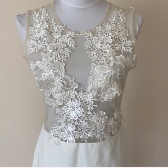 Misguided Lace white mini dress - Picture 3 of 6